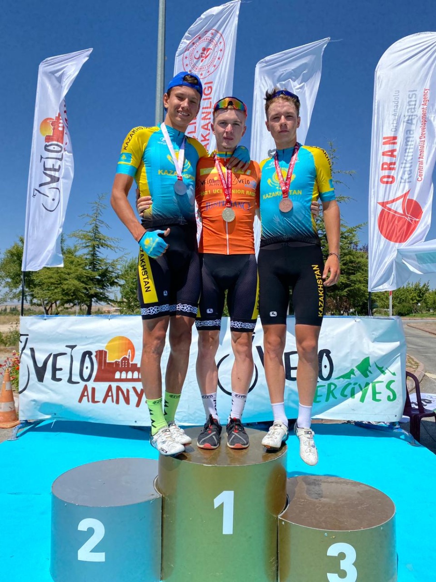 Біздің велошабандоздар  Velo Erciyes Junior UCI 1.2 халықаралық бәсекесінде керемет нәтижелер көрсетті